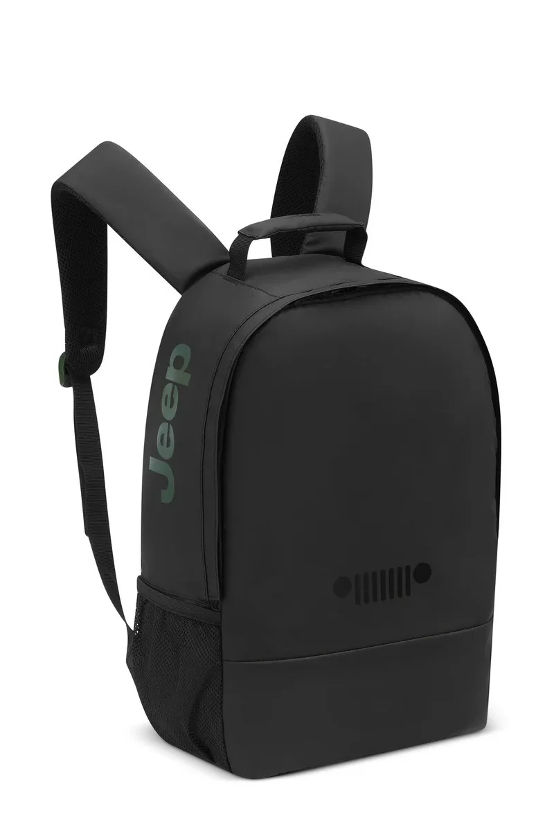 Jeep JS012C Dual Material Backpack - Black