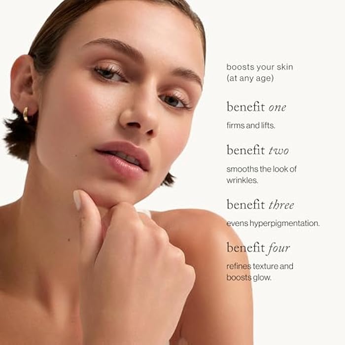 goop Beauty Peptide Serum | Reduces Fine Lines & Wrinkles | Peptides, Ceramides, & Niacinamide | Anti Aging Serum to Improve Firmness & Elasticity | Paraben Free | 1 fl oz - Image 3