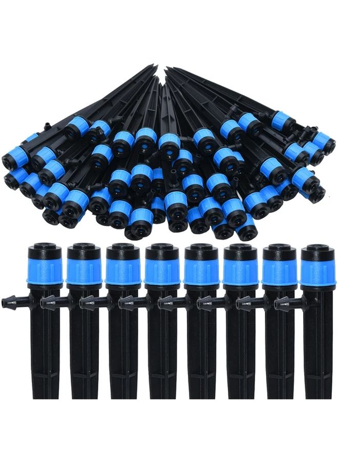 100ft Adjustable Irrigation Misting Dripper 360 Degree Sprinkler Hose Watering Tool - Image 1