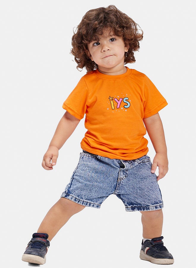 In Your Shoe I Believe In Magic Printed Kids Tee - Image 1