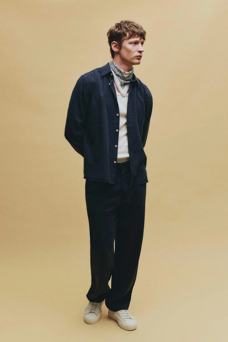 ديفاكتو Premium Elastic Waist Trousers
