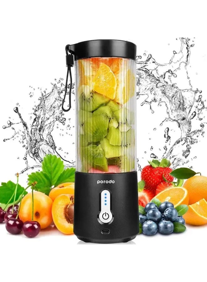 بورودو خلاط بورودو لايف ستايل المحمول القوي بست شفرات وشحن عبر منفذ USB-C. - Image 3