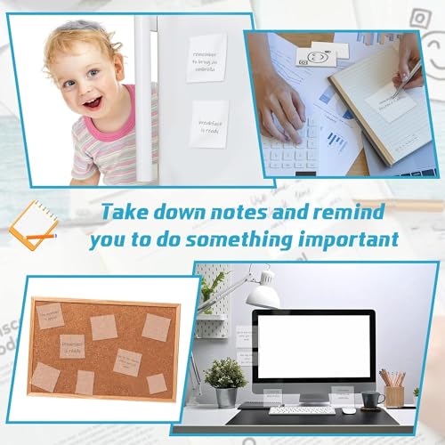 SHUTTLE ART Sticky Notes Transparent Pad | 50 Sheets Clear Waterproof Transparent Sticky Notes | Reusable Sticky Notes Pad for Books, Study, Office & Aesthetic Stationery - Image 5