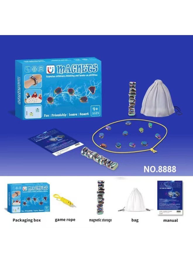 شطرنج مغناطيسي للأطفال، شطرنج حربي مغناطيسي لسطح المكتب، سوار شطرنج الرعد المتدرج، مصنع ألعاب تعليمية للشطرنج
