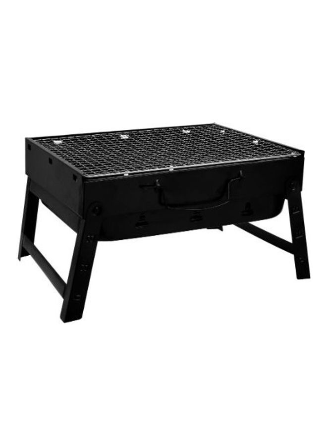 Royalford Barbeque Stand With Grill  Iron Construction Rf10358 Foldable Barbecue Charcoal Grill Black - Image 2