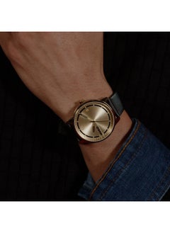 HUGO BOSS HUGO BOSS ROUND ANALOG MEN'S GOLD CASE WATCH - 1530363  - Image 5