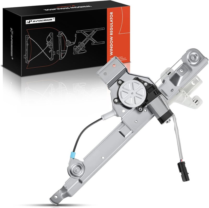A-Premium Power Window Regulator with Motor for Dodge Caliber 2007-2012 Hatchback Rear Passenger Side - Image 1