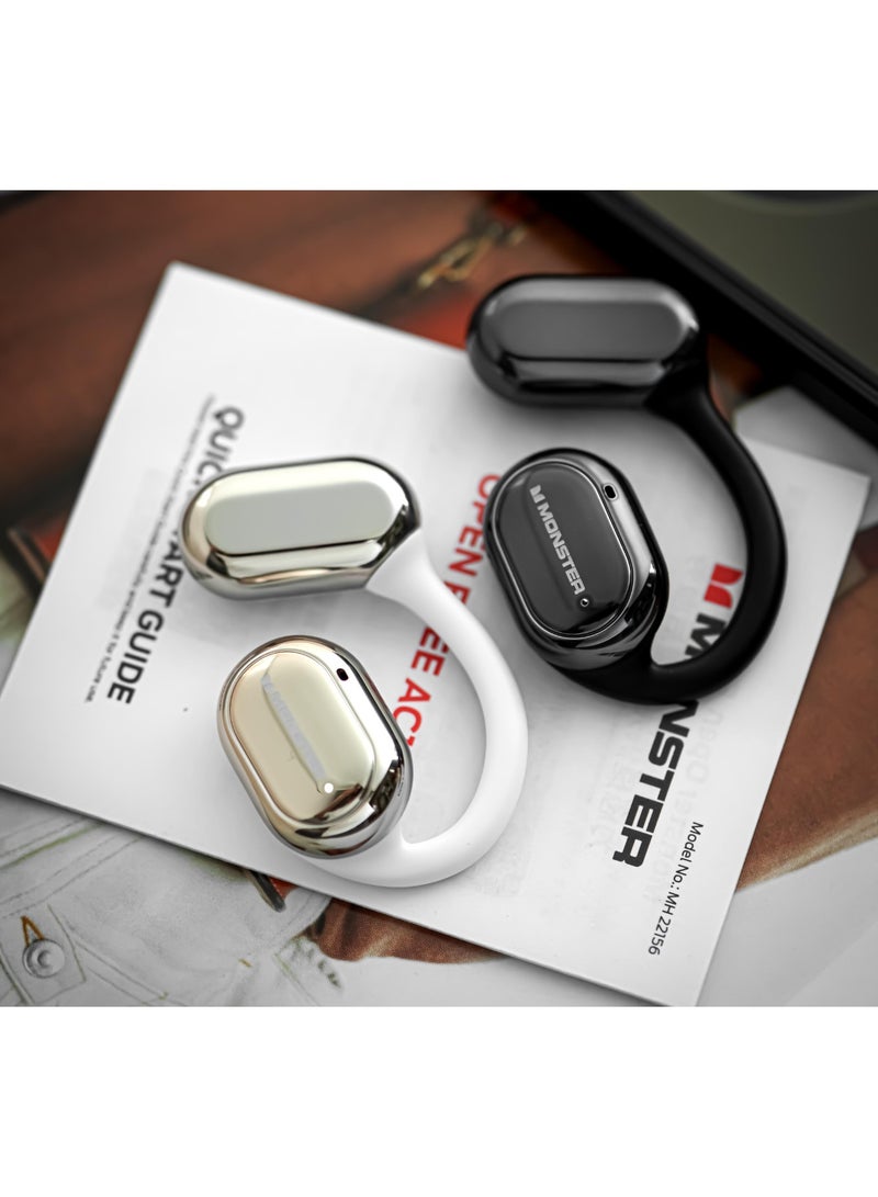 Monster Monster Open Free AC100: Open-Ear Headphones with AI Noise Reduction & Long Battery Life – Perfect for Active Lifestyles - Image 5