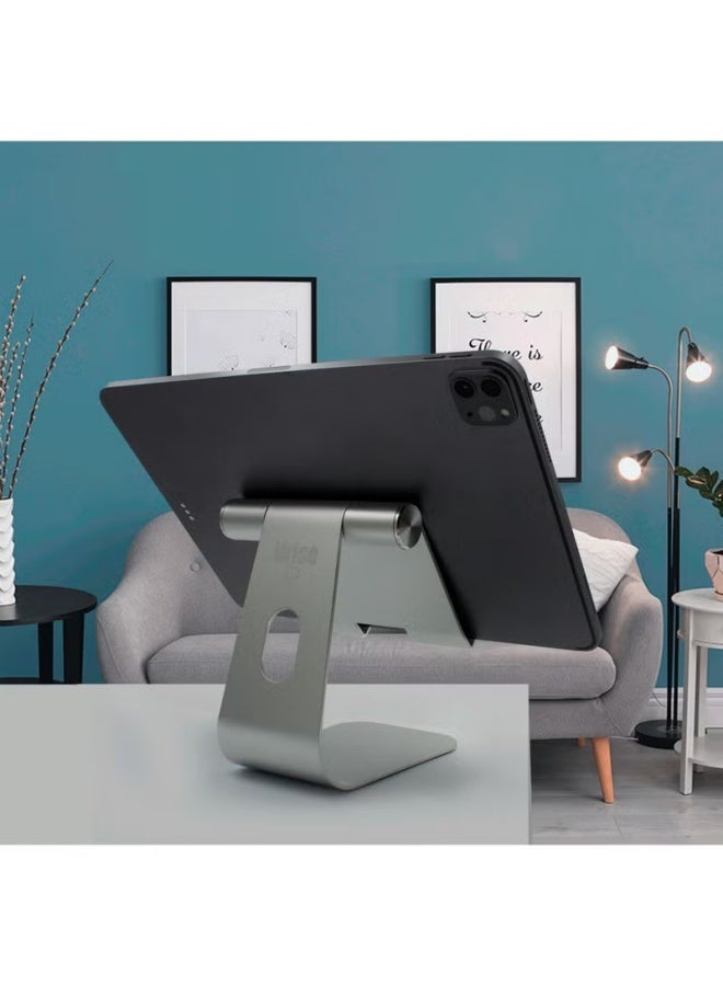 حامل iPad متعدد الزوايا قابل للتعديل من الألومنيوم مع قاعدة لاصقة ثابتة - Image 5