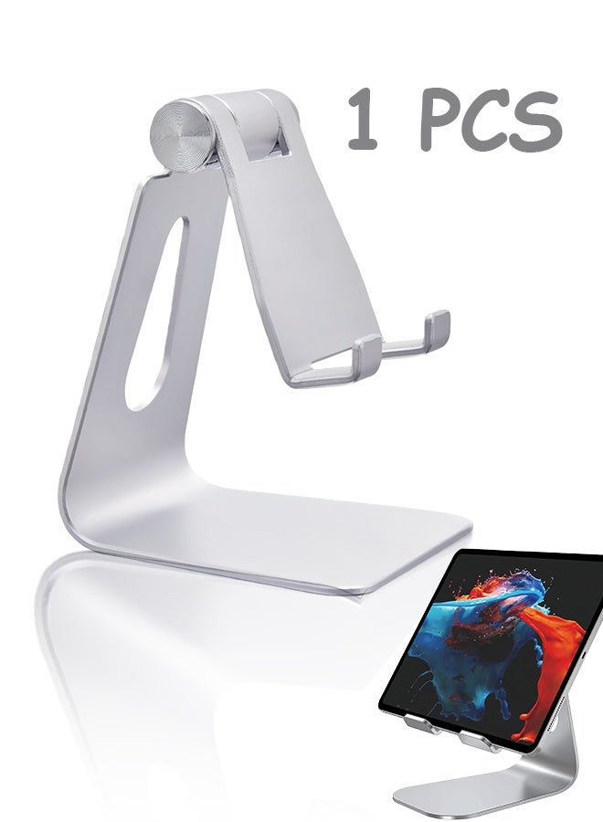 حامل iPad متعدد الزوايا قابل للتعديل من الألومنيوم مع قاعدة لاصقة ثابتة - Image 1