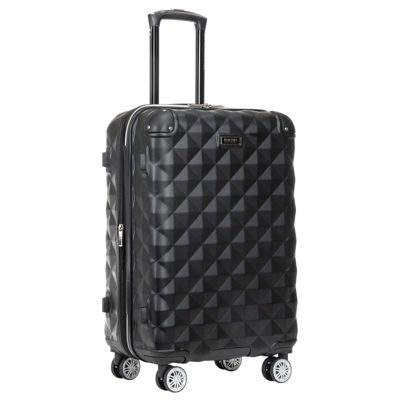 Kenneth Cole Reaction Kenneth Cole REACTION Diamond Tower Luggage Collection Lightweight Hardside Expandable 8-Wheel, Black, 2-Piece Set (20" & 28"), Kenneth Cole Reaction Diamond Tower Luggage Collection Lightweight  - Image 1