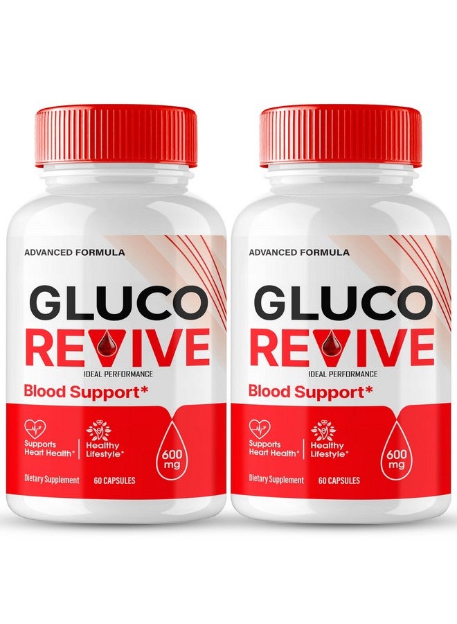 IDEAL PERFORMANCE Gluco Revive Pills, Gluco Revive Supplement Capsules, GlucoRevive Health and Wellness Support - Maximum Strength All Natural Advanced Formula, GlucoRevive Health Pills Reviews (2 Pack) - Image 1