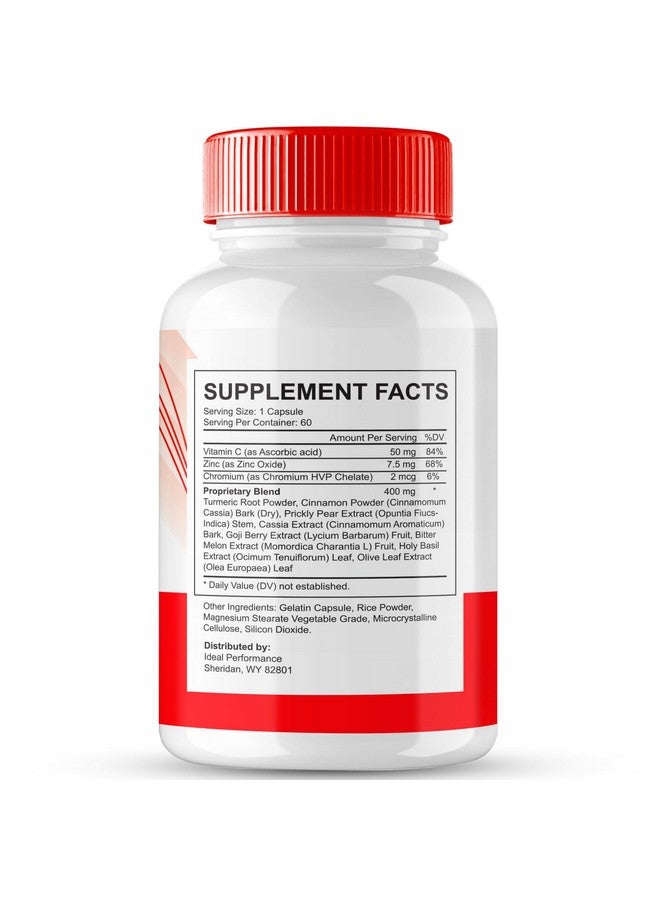 IDEAL PERFORMANCE Gluco Revive Pills, Gluco Revive Supplement Capsules, GlucoRevive Health and Wellness Support - Maximum Strength All Natural Advanced Formula, GlucoRevive Health Pills Reviews (2 Pack) - Image 2