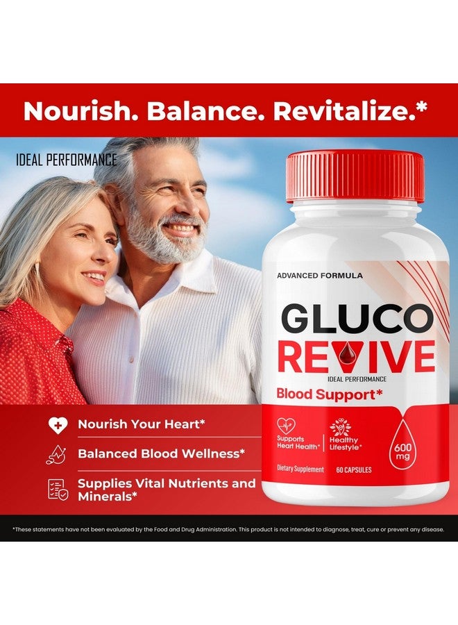 IDEAL PERFORMANCE Gluco Revive Pills, Gluco Revive Supplement Capsules, GlucoRevive Health and Wellness Support - Maximum Strength All Natural Advanced Formula, GlucoRevive Health Pills Reviews (2 Pack) - Image 5