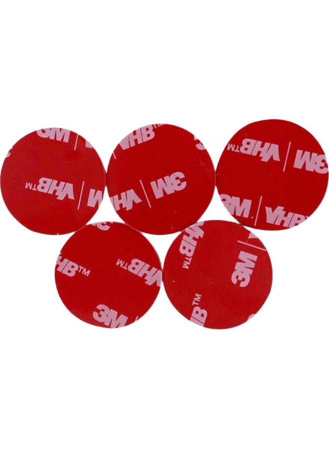 3M 3M Double-Sided Tape, Strong And Heat-Resistant, Car Phone Holder With Etc, 50Mm Diameter (10 Pieces), 5608 - Image 3
