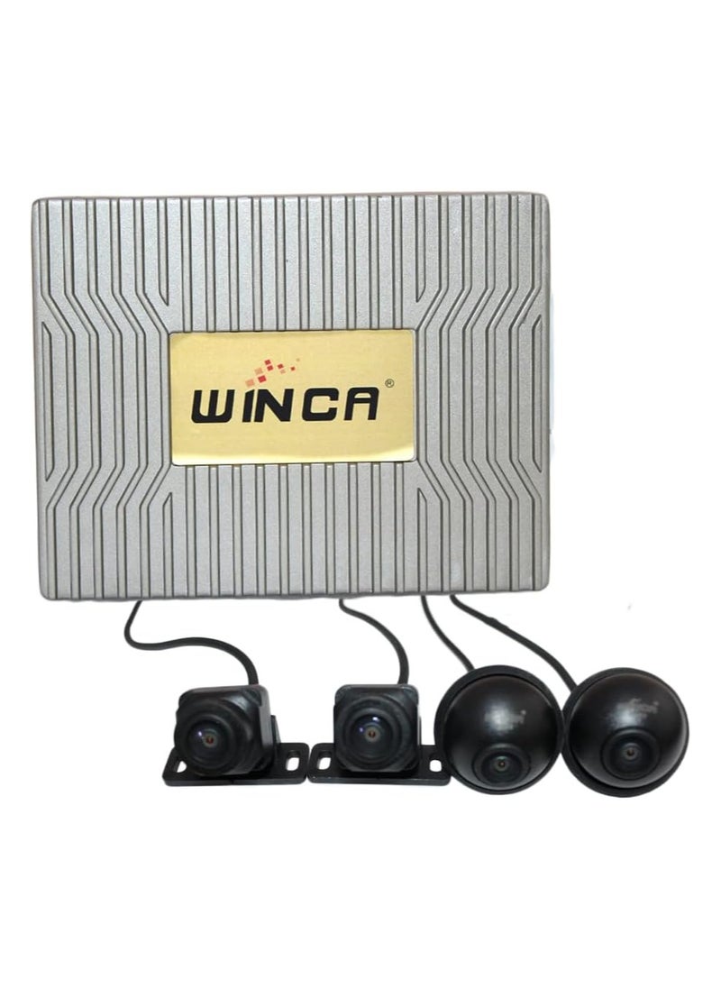 WINCA - Super Hd 1080P Car 360 Degree Bird View Surround System DVR Record Backup Camera Parking Monitoring with 4K Ultra HD Sensor Amazing Performance - Image 1