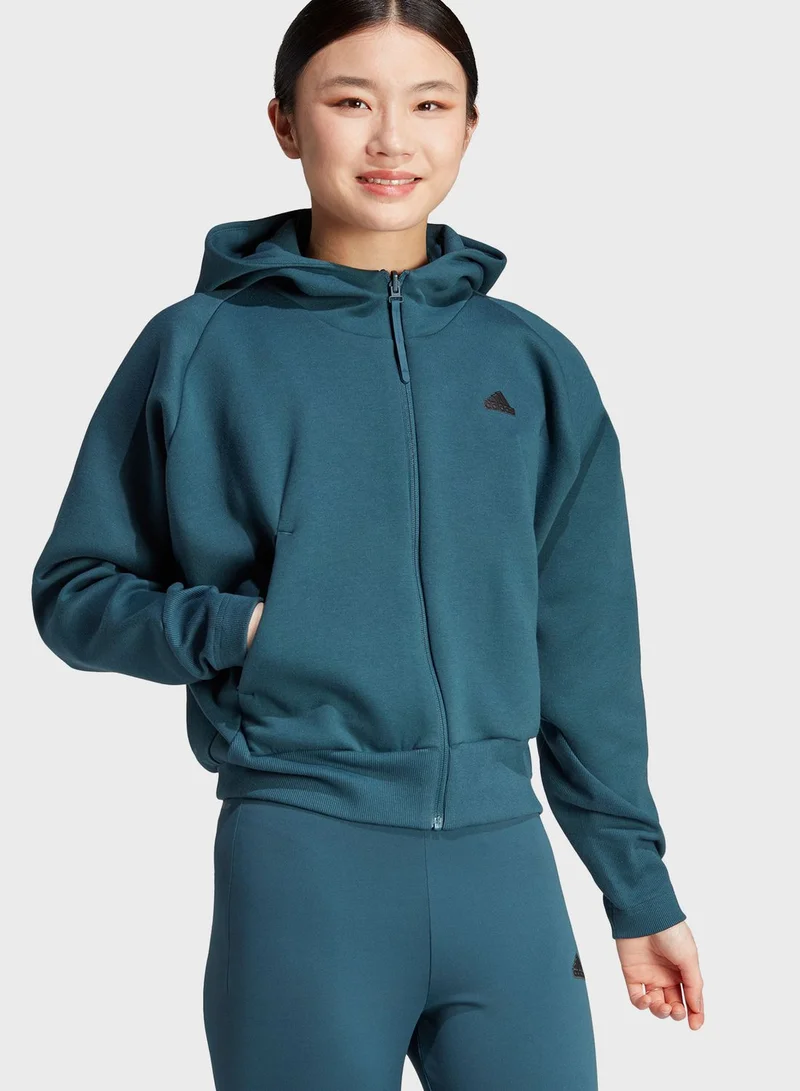 Adidas Z.N.E. Full-Zip Hoodie