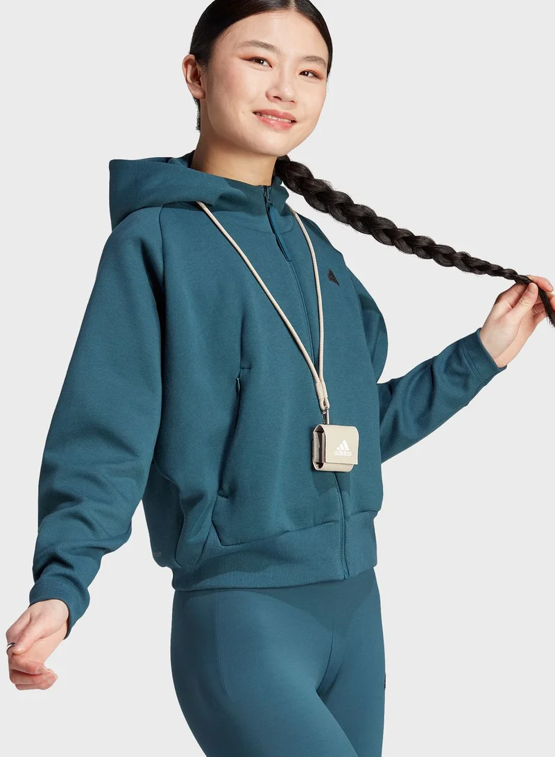Adidas Z.N.E. Full-Zip Hoodie