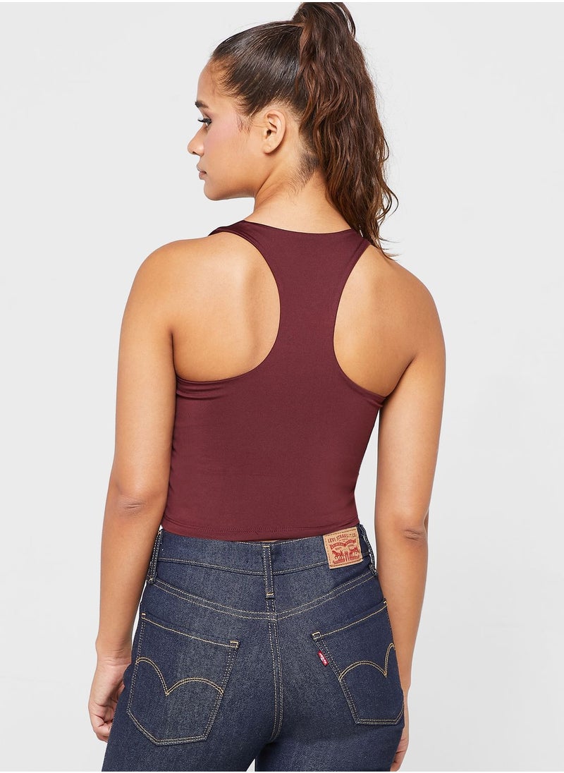 Levi's - Knitted Crop Tank Top - Image 1