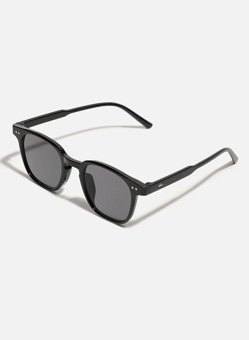 Haute Sauce  Black Wayfarer Sunglass for Women | Best Price UAE
