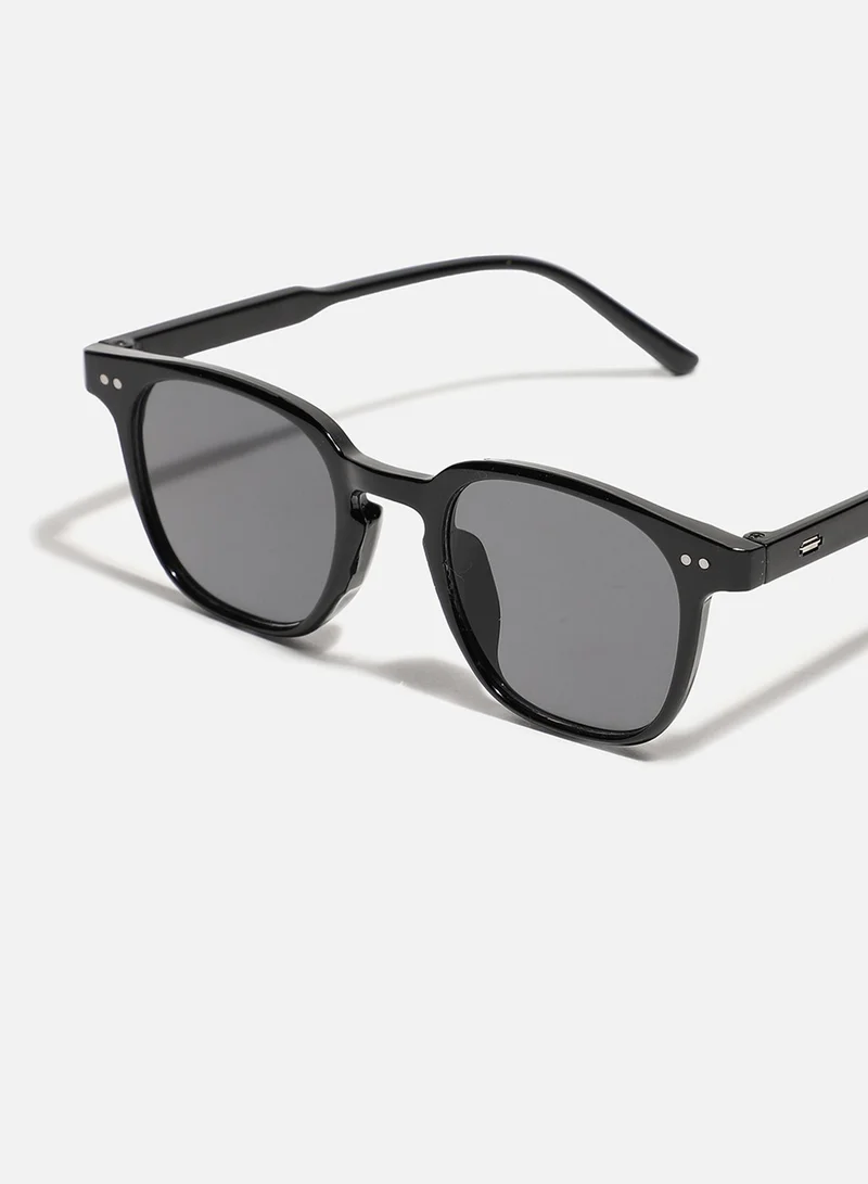 Haute Sauce  Black Wayfarer Sunglass for Women | Best Price UAE