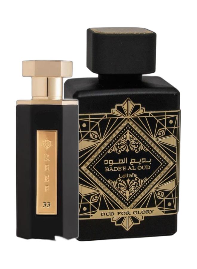 Reef 33 & Badee Al Oud Combo (100ml + 100ml) - Image 1