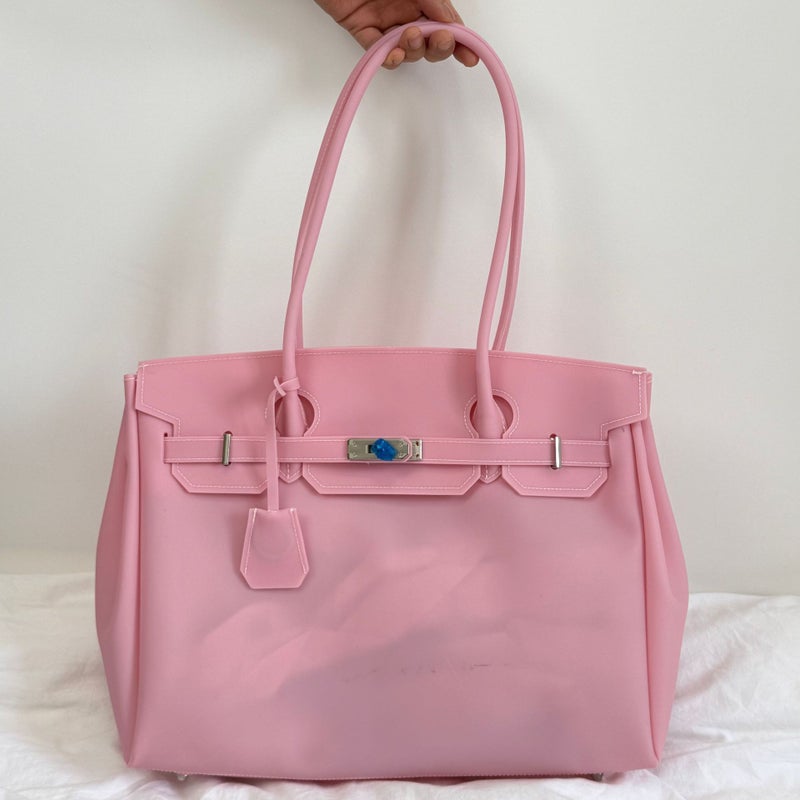 Large PVC Jelly Tote Bag with Spacious Design - Image 5