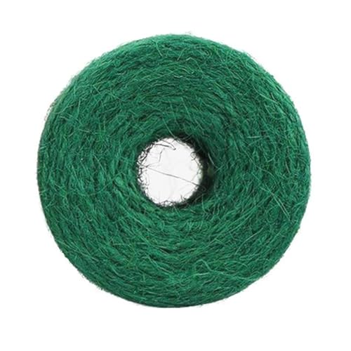 Vivifying 328 Feet Green Garden Twine, Natural 2mm Jute Twine for Floristry, Bundling, Crafts, Chistmas Wrapping (Dark Green) - Image 3