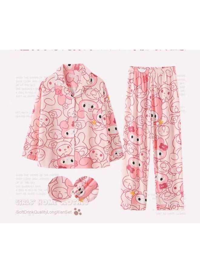 New Long Sleeve Pajama Set