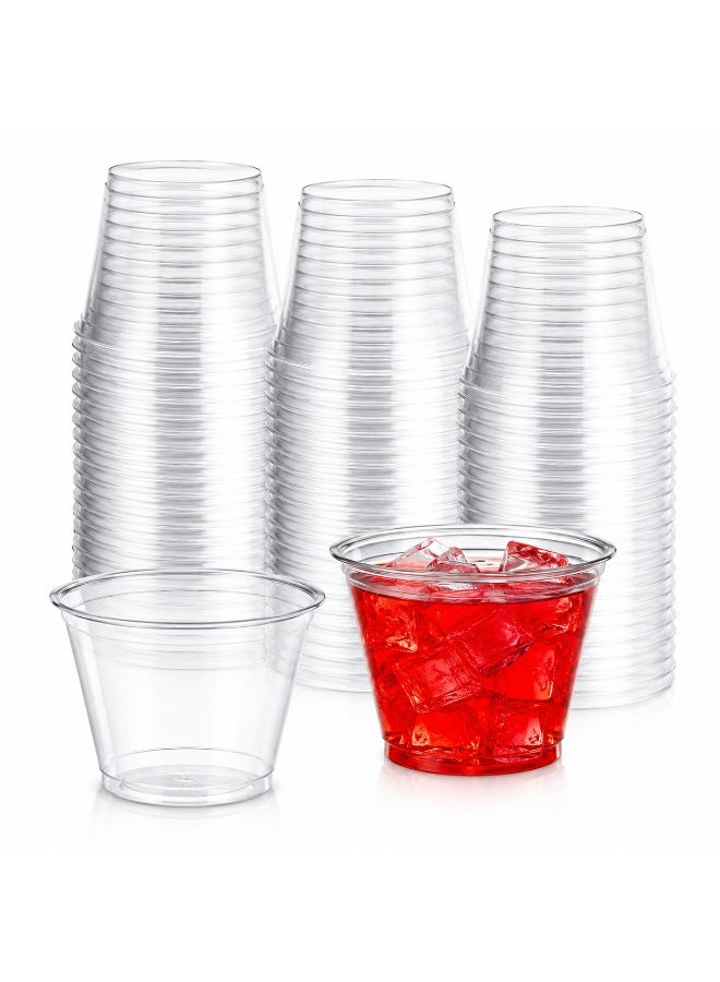 vsell24 Pack of 250 Plastic Juice Cups 6oz  – Clear Disposable Cups for Cold Beverages, Smoothies, Water & Events - Image 4