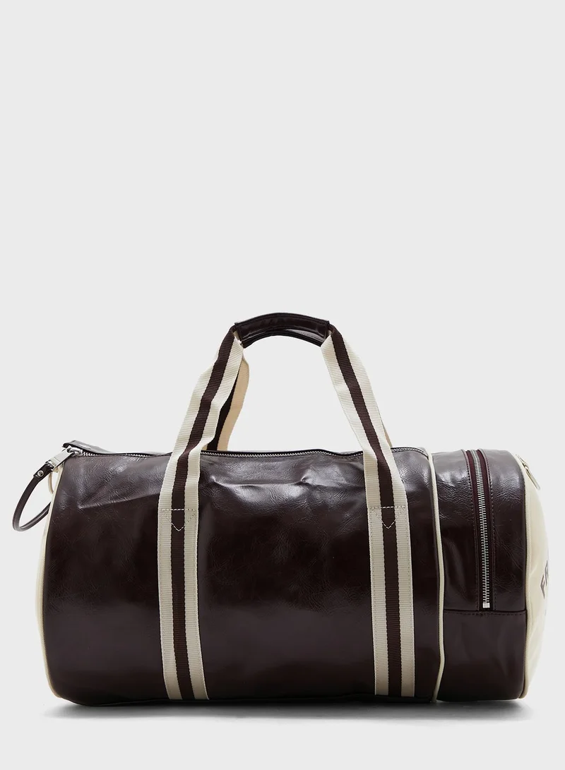FRED PERRY Classic Barrel Duffel Bag