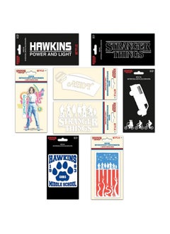 Stranger Things Stranger Things Decal Stickers Set For Kids Adults Merchandise Bundle With 8 Premium Stranger Things Decals For Cars Room Decor Laptops Walls Phones And More  - Image 3