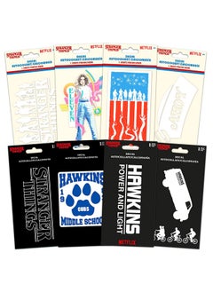 Stranger Things Stranger Things Decal Stickers Set For Kids Adults Merchandise Bundle With 8 Premium Stranger Things Decals For Cars Room Decor Laptops Walls Phones And More  - Image 2