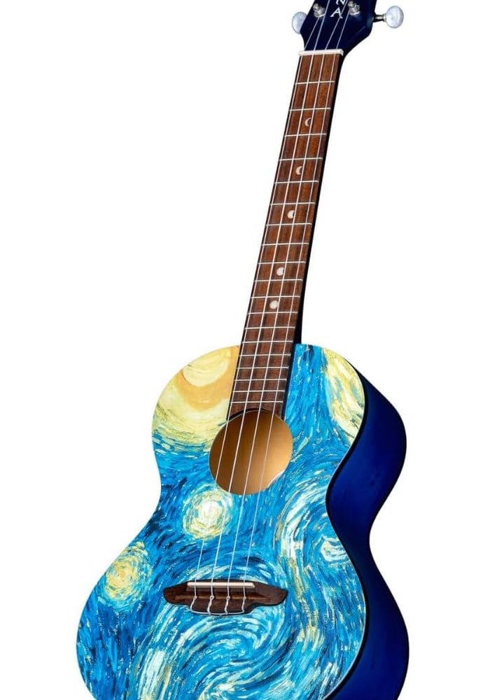 Luna Guitars Starry Night 4-String Tenor Ukulele with Gigbag - Image 5