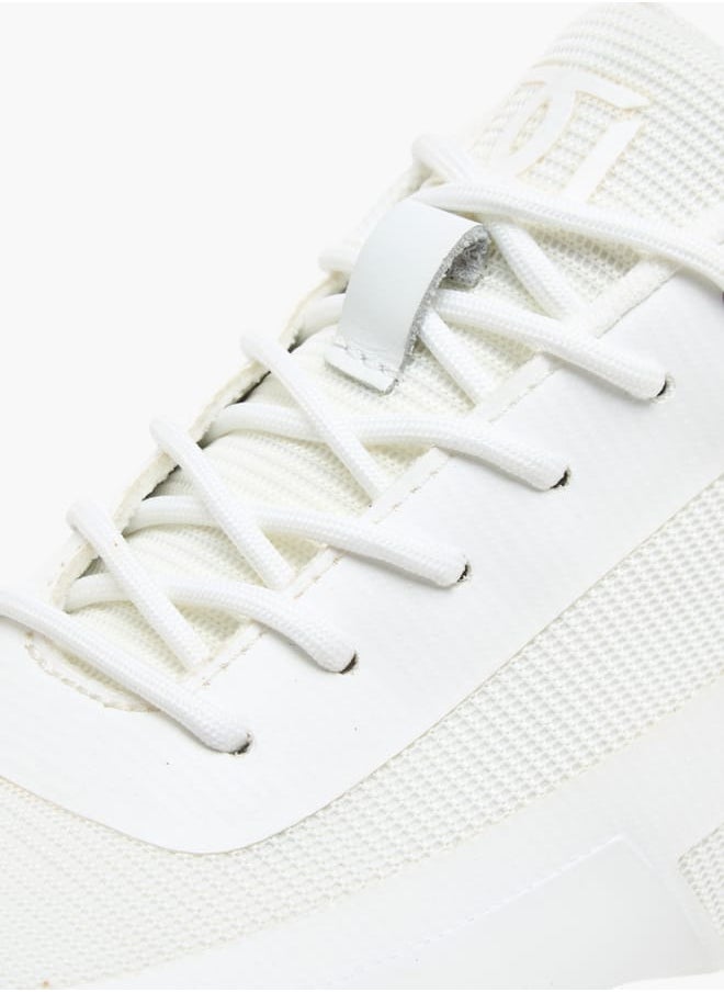 DUCHINI Men's Panelled Lace-Up Sneakers  - Image 5