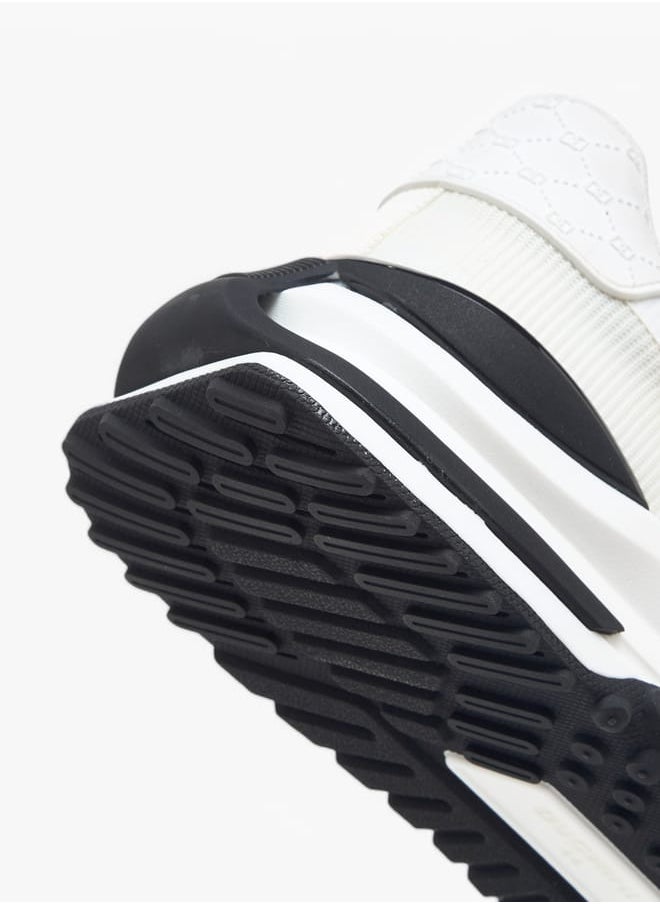 DUCHINI Men's Panelled Lace-Up Sneakers  - Image 4