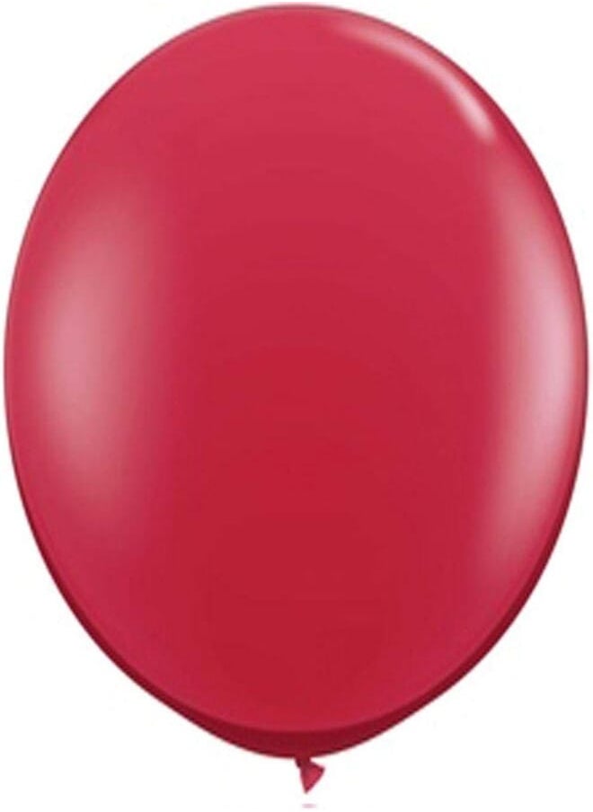 Salux RED - 36 Inch 90cm Large Giant Oval Latex Big Balloon Decoration - Salux Collection 
