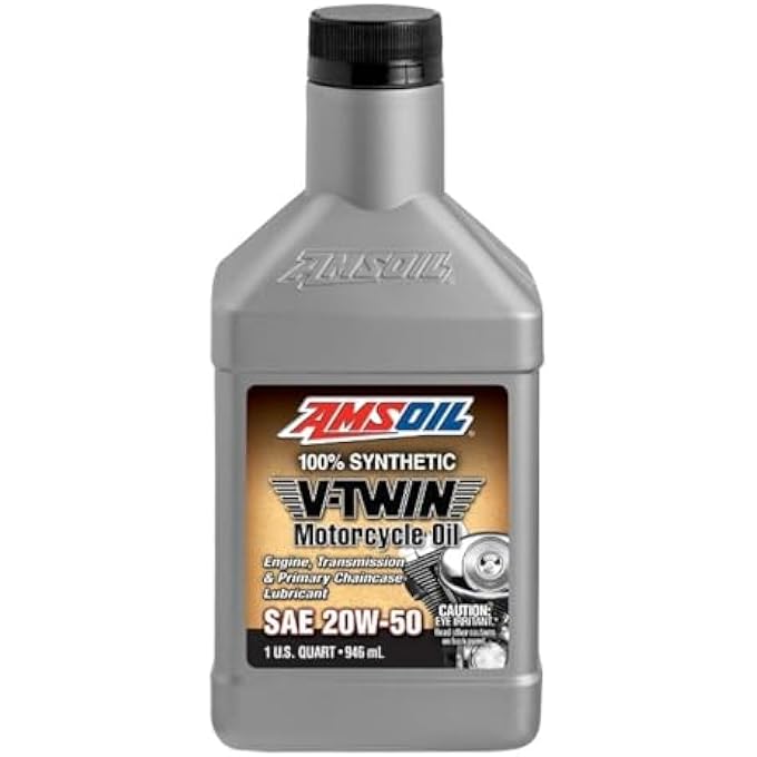 FULL SYNTHETIC MOTORCYCLE OIL 20W-50 1 GALLON
