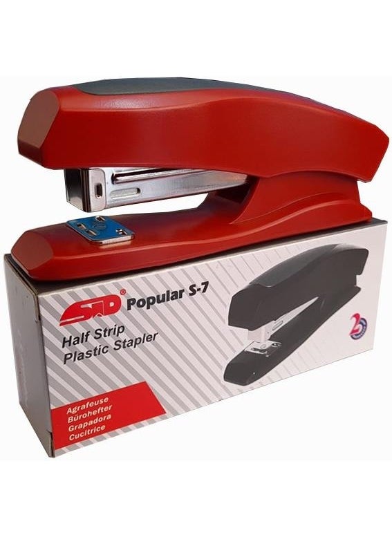 STD Stapler Machine Red 24/6 S-7 1 Pack Desk Office Large Stapler Machine  - Image 1