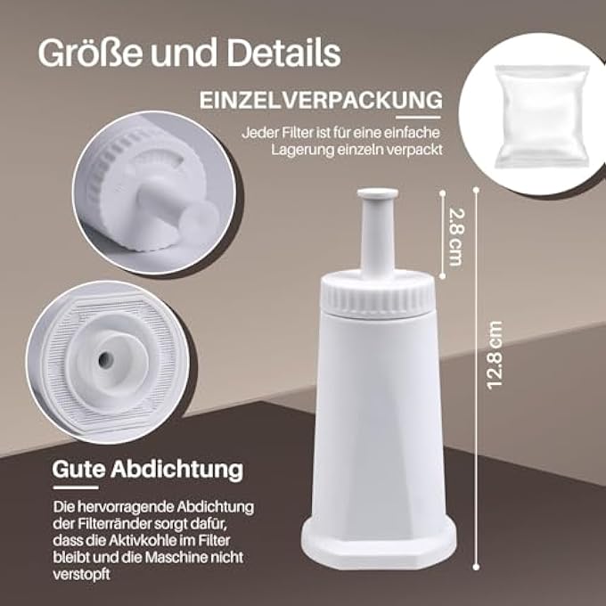 GOLDEN ICEPURE Tv Sd Certified Water Filter For Coffee Machines Replacement For Ses008 Ses810 Ses880 Ses920 Ses980 Ses990 Not For Ses875 Pack Of 5 - Image 4