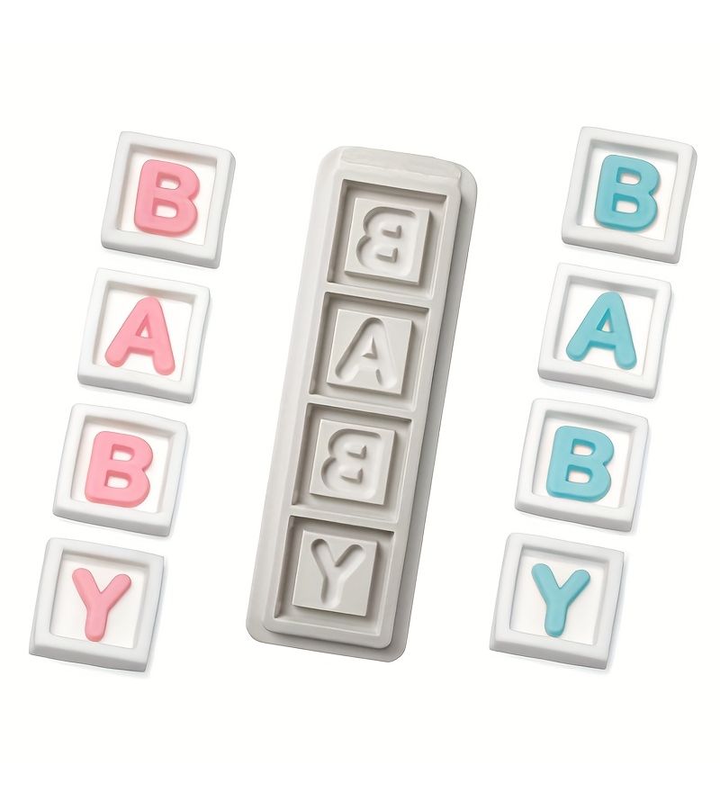 Baby Silicone Mold For Cake Decorating Fondant Gumpaste Chocolate Mould Sugarcraft Kitchen Tool - Image 1