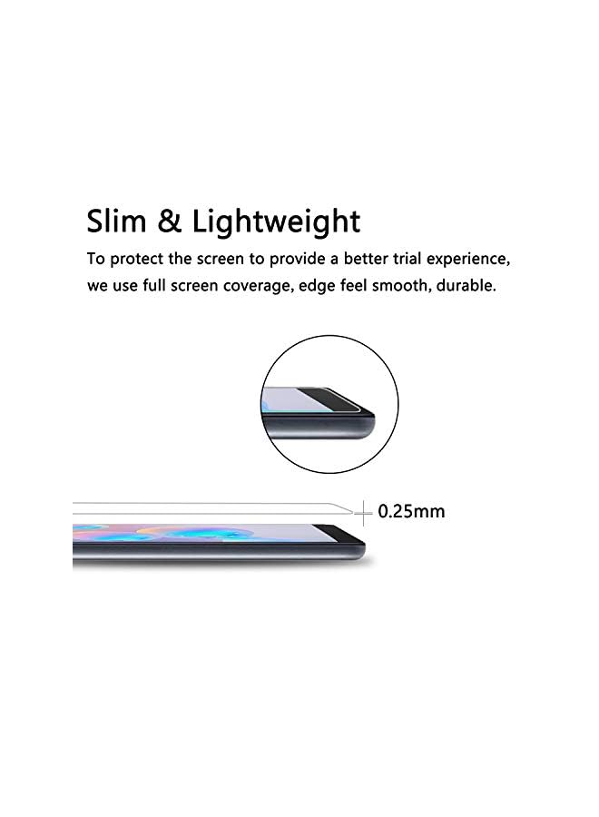 AWH Screen Protector for Samsung Galaxy Tab S6 Lite, Premium 9H Hardness 2.5D Round Edge Tempered Glass Film Screen Protector for Samsung Galaxy Tab S6 Lite 10.4 Inch - Image 5