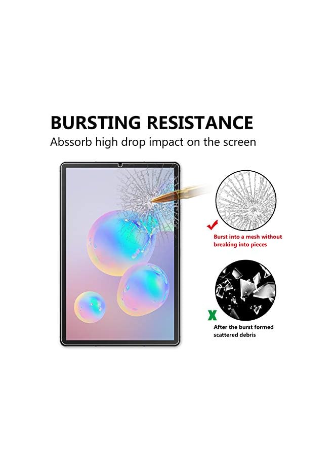 AWH Screen Protector for Samsung Galaxy Tab S6 Lite, Premium 9H Hardness 2.5D Round Edge Tempered Glass Film Screen Protector for Samsung Galaxy Tab S6 Lite 10.4 Inch - Image 4