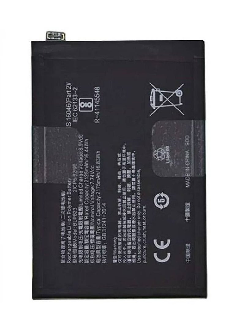 High-Quality Original Replacement Battery for Oppo Reno 5 Pro – Black, Premium Lithium-Ion Cell, Long-lasting Power, Fast Charging, Safe Installation – Reliable Power for Oppo Reno 5 Pro  - Image 1