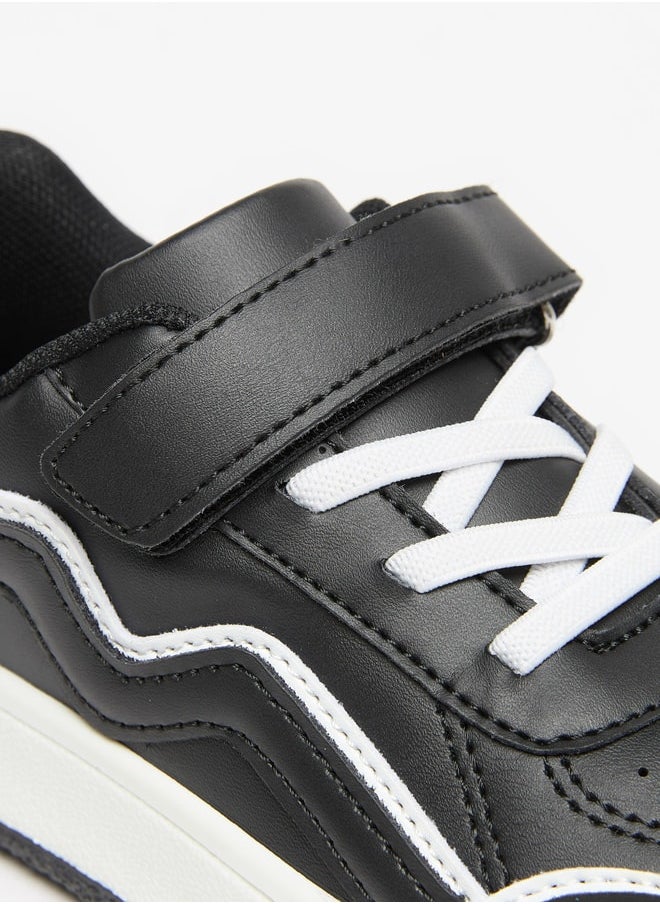 LBL by Shoexpress Boys Colourblock Sneakers With Hook And Loop Closure  - Image 5
