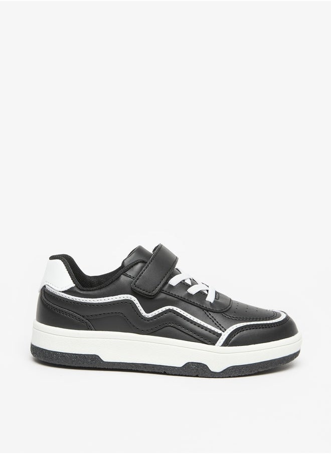 LBL by Shoexpress Boys Colourblock Sneakers With Hook And Loop Closure  - Image 1
