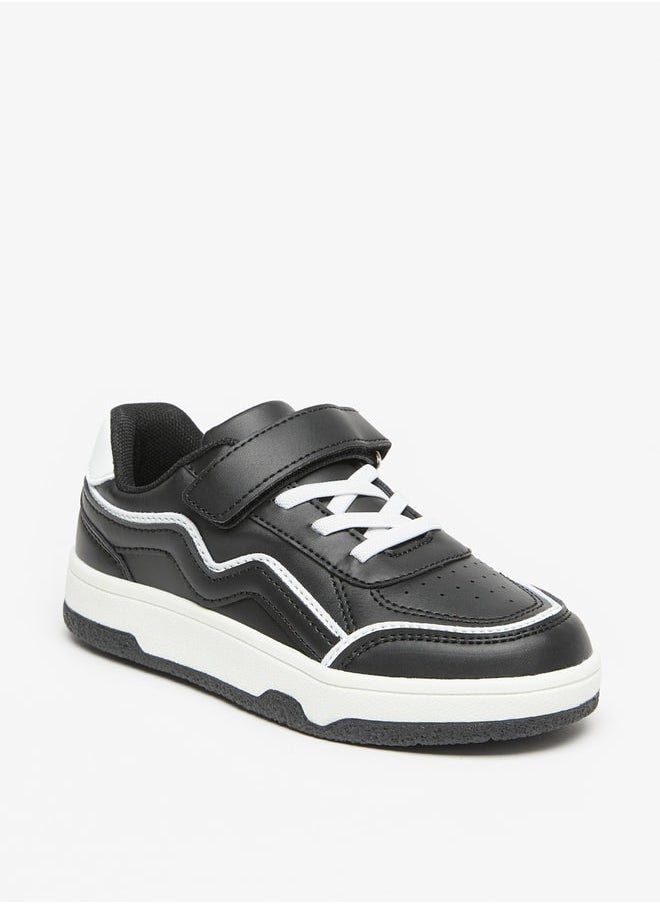 LBL by Shoexpress Boys Colourblock Sneakers With Hook And Loop Closure  - Image 2