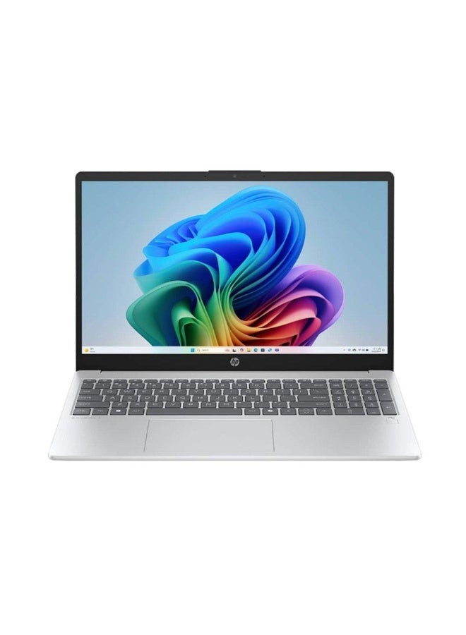 HP 15-FD2017NE AI PC  2nd Series / Intel Core Ultra 5-225U / 15.6inch FHD / 512GB SSD / 24GB RAM / Shared Intel Graphics / Windows 11 Home silver - Image 1