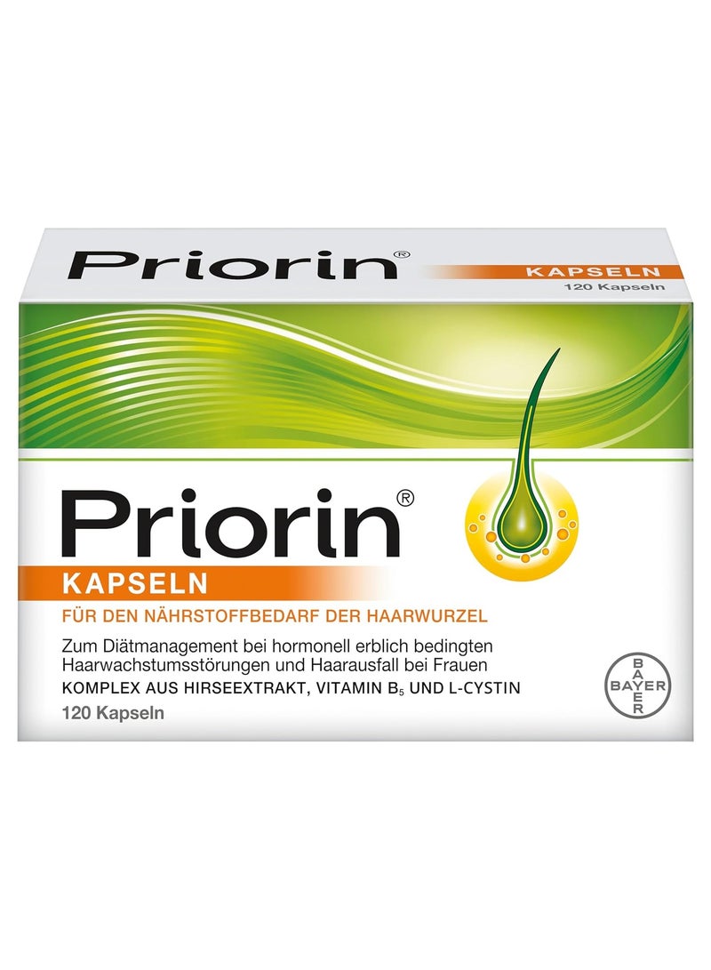 Priorin capsules for hair loss and hair growth 120 capsules