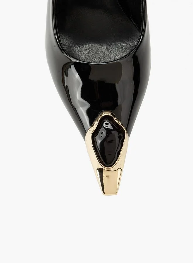 Haadana BLACK Women Stiletto Heel Pumps for Women | Best Price UAE